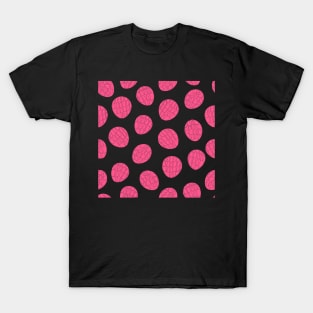 Raspberry Fruit Pattern T-Shirt